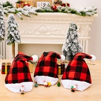 Božićni ukras Santa šešir Super Mekani pamučni ekološki santa santa za home Xmas Santa Claus poklon