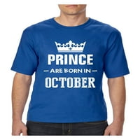 Normalno je dosadno - velika muška majica, do visoke veličine 3xlt - rođendanski poklon princ rođen je u oktobru