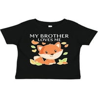 Inktastic moj brat voli - majica majica malih dječaka ili djevojaka za mali poklon