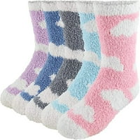 Market & Layne odrasle nejasne čarape meke ugodne čarape za posade za žene - parove