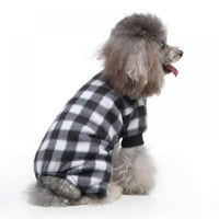 PET mekane udobne ljupke pidžame za male srednjeg pse, štene jesenski i zimski kostim