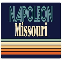 Napoleon Missouri Frižider Magnet Retro dizajn