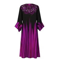 Royallove Spring haljine za žene Ljeto Ležerne prilike za tiskane haljine Boho haljina ljetne haljine