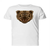 Medvjed urlane glave majice Muškarci -Mage by Shutterstock, muško 3x-velika