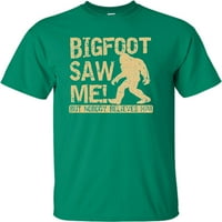Odrasli Bigfoot vidio sam me, ali niko ne vjeruje da mu majica