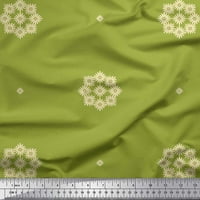 Soimoi pamučna kambrička tkanina umjetničko cvjetno otisak šivaći tkaninu širok