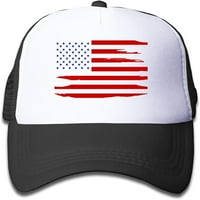 -Dake Kids USA Američka zastava šešir mreža za noge Trucker bejzbol kapa za dječaku djevojku ¡