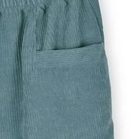 Glookwis Ladies Palazzo Pant Solid Color Hlače visoke struk pantalone za odmor Baggy dno ravno noga