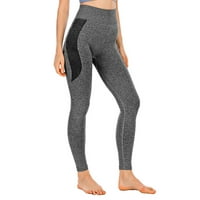 Vedolay visoki struk joga hlače Ženske pamučne hlače nacrtavanje elastičnih struka bočnih džepova casual labave udobne pantalone, ljubičaste m