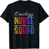 Onkologija medicinska medicinska sestra slatka smiješna majica za starateljstva za žene kratke rupne
