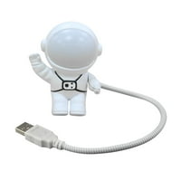 Smart Voice Control USB LED čitanje lampica Svjetlo Računar Spaceman astronaut fleksibilna USB lampica