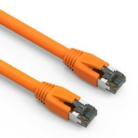 0,5ft Kat. S FTP Ethernet mrežni kabel narančasta 24AWG, pakovanje