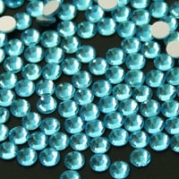 ZTTD Nail Art Rhinestones Flatback Glitter Diamond 3D savjeti Dekoracija A