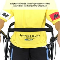 Mgaxyff Sigurnosni pojas, kaiš za invalidska kolica, invalidskim kolicima skuter sjedišta Podesivi sigurnosni
