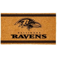 Brown Baltimore Ravens 30 '' 18 '' Logo TURF MAT