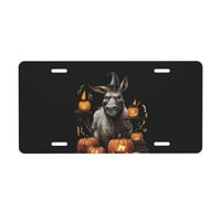 Halloween Wizard magarac Licenjska ploča od aluminijske noverlty licenčni tablica pokrivač Halloween