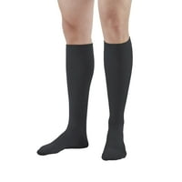 Ames walker aw stil 111W pamučna HG firma Kompresija koljena visoke čarape crna velika široka