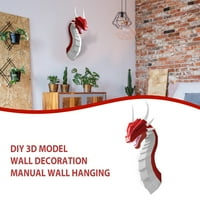 MAJNI DAN POKLONI DIY 3D Model Zidni ukras Ručni kreativni zidni viseći zidni ukras