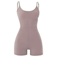 Stvara donje rublje Modni ženski bodysuit BodySuit kombinezon bodi set vežbanje habaju modnu ljetnu