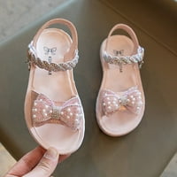 Djevojke Sandale Ljeto s dijamantskim modnim mekim potplati srednje veličine Nubao princeze cipele ružičaste