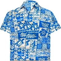Majica za letnje zaljevske ljetne plaže Tropska zabava s kratkim rukavima niz havajska majica za muškarce
