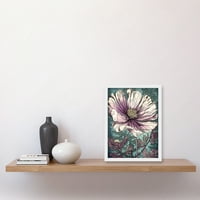 Kozmos cvijet cvjeta pastel boju akvalitetna umjetnička djela uokvirena zidna umjetnost Print A4