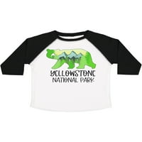 Inktastic Yellowstone Nacionalni park - planine i bračni oblik branitelja majica malih majica ili majica