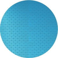 Ahgly Company u zatvorenom okruglom uzorkovima duboke nebeske prostirke plave površine, 6 'okruglica