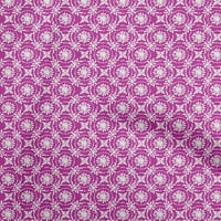 Onuone viskoza Šifon ljubičasta tkanina blok šivaće tkanine sa dvoricom tiskanim diy odjećom šivica