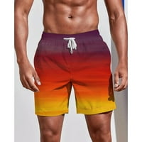 Ljetne šarene kratke hlače 3D štampanje muške hlače na plaži Primorski zabava Udobne kratke hlače za