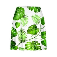 Giligiliso ženske ljetne suknje za tenis Athletic Stretchy kratke joge lažne dvije hlače hlače