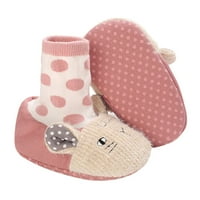 Zimske čizme za bebe Slatke crtane cipele s toplim udobnim svjetovnim snežnim čizmama Socks Prewalker