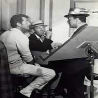 Dean Martin, Bing Crosby i Frank Sinatra u studiju