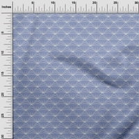 Onuone poliester Lycra tkanine Oblici Geometrijski Sashiko ispisana zanatska tkanina BTY Wide