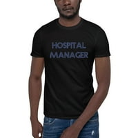 Bolnica menadžer retro stil kratkog rukavskog majica kratkih rukava po nedefiniranim poklonima