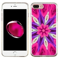 Slim-Fit Case za Apple iPhone plus Plus Plus, OneToughShield ® Premium TPU gel zaštitni telefon - Kaleidoskop Rose