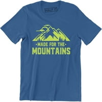 Napravljeno za planine - planinarski klub penjeći se na mušku majicu