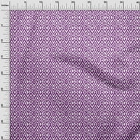 Onuone svilena tabby fuschia ružičasta tkanina azijska Ikat šivaći materijal za ispis tkanina sa dvorištem