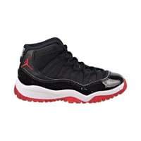 Air Jordan Retro uzgajao Little Kids 'cipele crno-true crveno-bijelo 378039-061