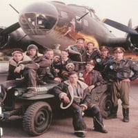 Matthew Modine Group Slika koja nosi crnu kožnu jaknu s avionima