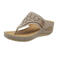 Do 30% popusta, kukoosong sandale za žene za žene ravne cipele Sandale za plažu Ljeto Neklizajuće uzročno