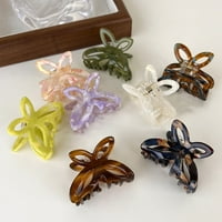 Šareni sirtitski leptir za kosu elegantni izdubljeni dizajn za žene