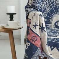 Dabay dvostrana kauč na kauču kauč stolica za prekrivač sa dnevnim boravkom list tapiserija, bijela