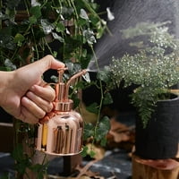 Živjeli američki postrojenje Mister, visoki vintage stil Spritzer Brončani plastični gornji pumpa Jedna ručna zalijevanje može zatvoriti biljnu bocu za sprej za vrt, biljke, čišćenje