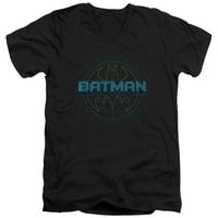 Batman - Bat Tech Logo - Slim Fit V izrez - XX-Large