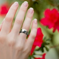 Ženske veličine prstena za ženska prstena moda umetnula dijamantna prstena lično ženski prsten za angažman prsten P4L prsten