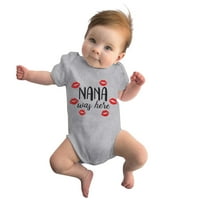 Rovga Baby Girl Bodysuits Kratki rukav Mačji dan Prints Romper BodySuits