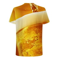 Muški grafički kratki rukav grafički print casual crewneck 3D tiskana Novost Realistic Summer Košulja