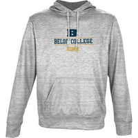 Muška izgled Grey Beloit College Buccaneers Alumni Ime Drop pulover Hoodie
