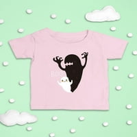 Boo. Mala duhovska velika sjena majica dojenčad -image by shutterstock, mjeseci